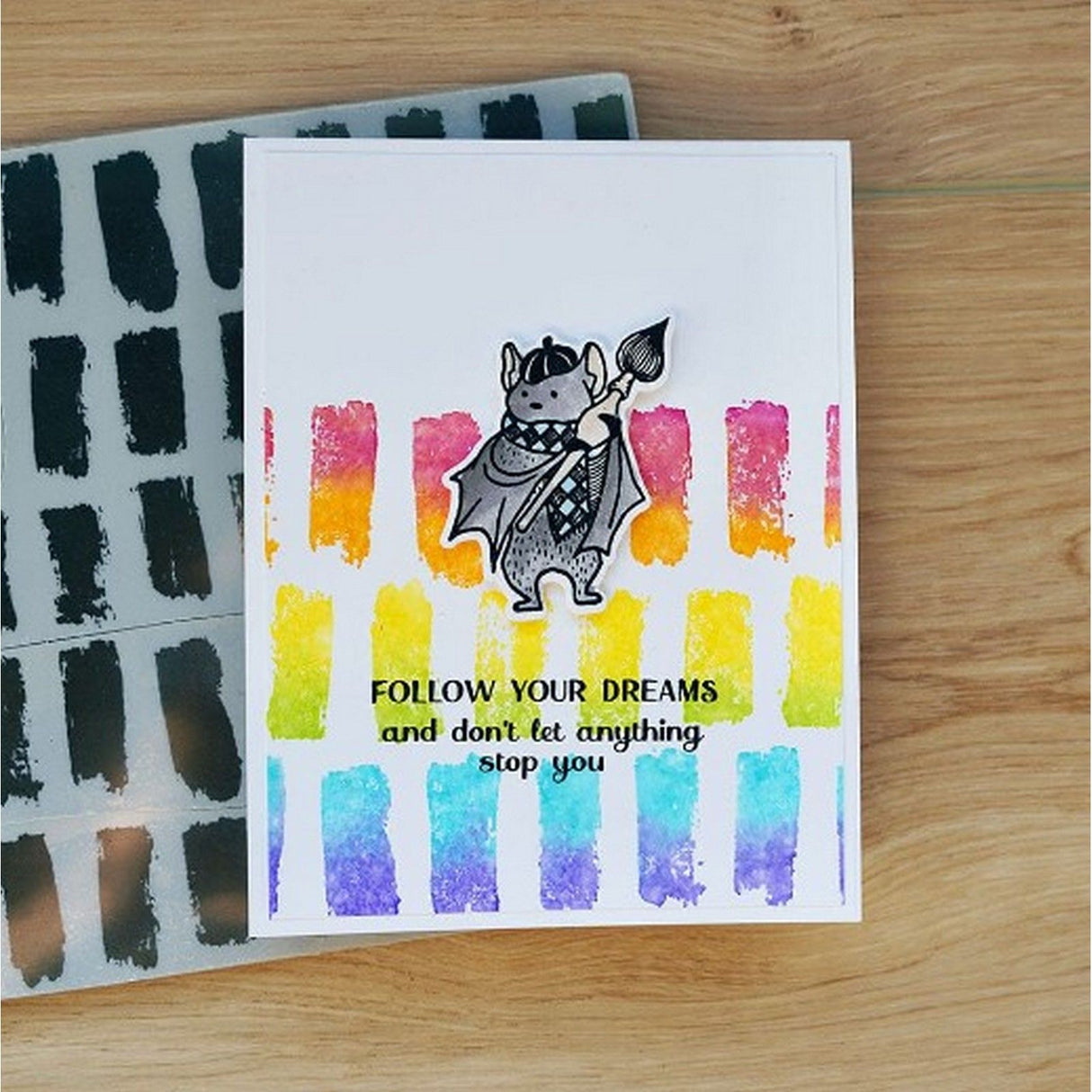 Ranger ink ranger • simon hurley create. baggrundsstempel penselstrøg