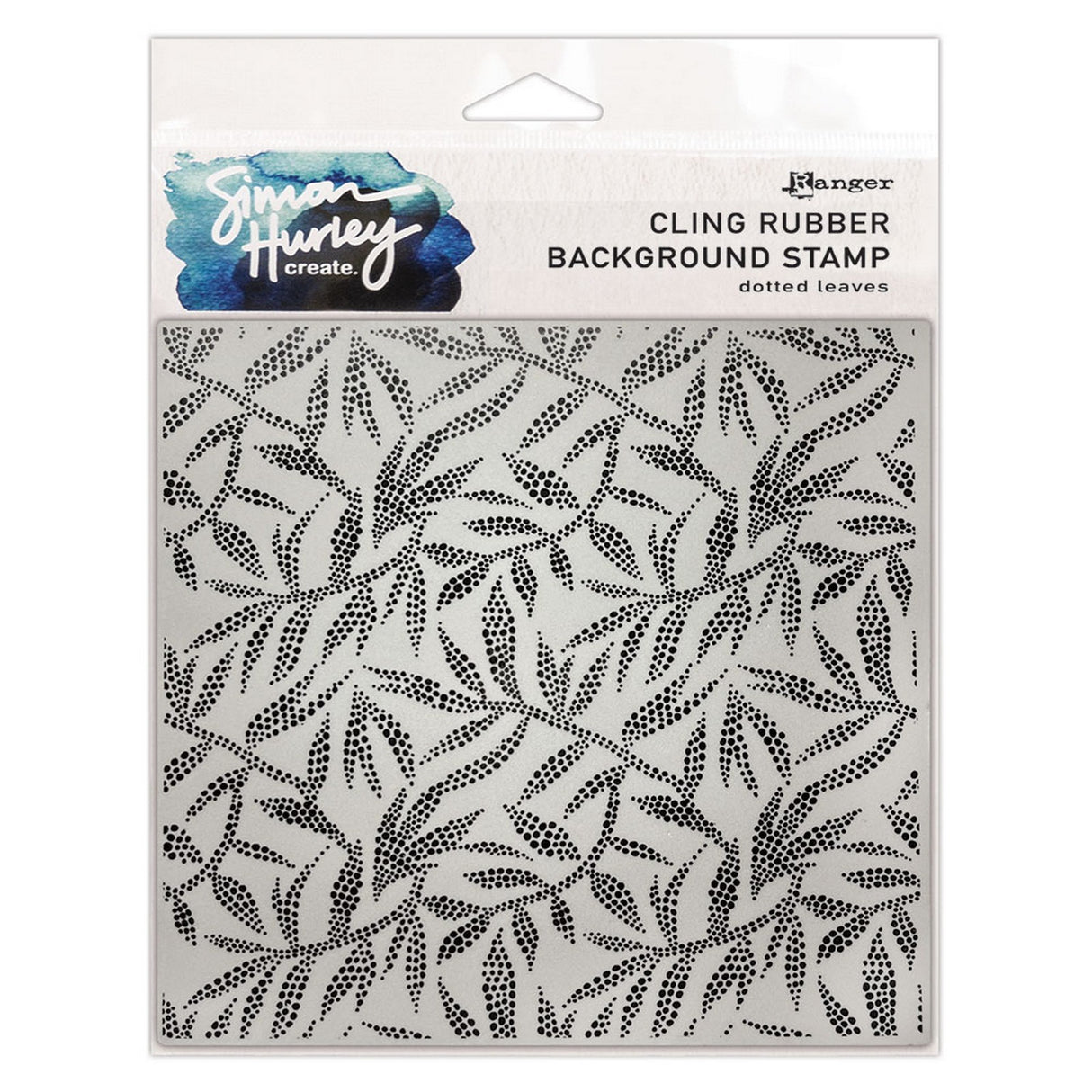 Ranger ink ranger • simon hurley create. baggrundsstempel prikkede blade
