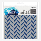 Ranger ink ranger • simon hurley skabe stencil flip flop chevron