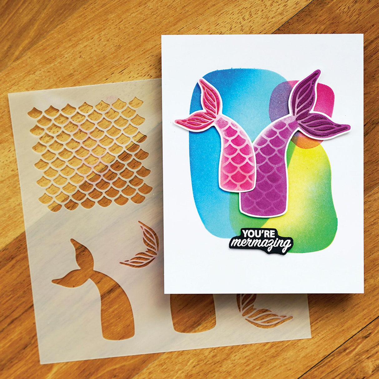 Ranger ink ranger • simon hurley create. stencil havfrue maker