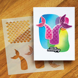 Ranger ink ranger • simon hurley create. stencil havfrue maker