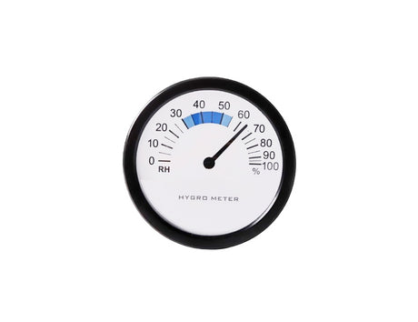 Sprog værktøjer hygrometer - 85 mm - rund