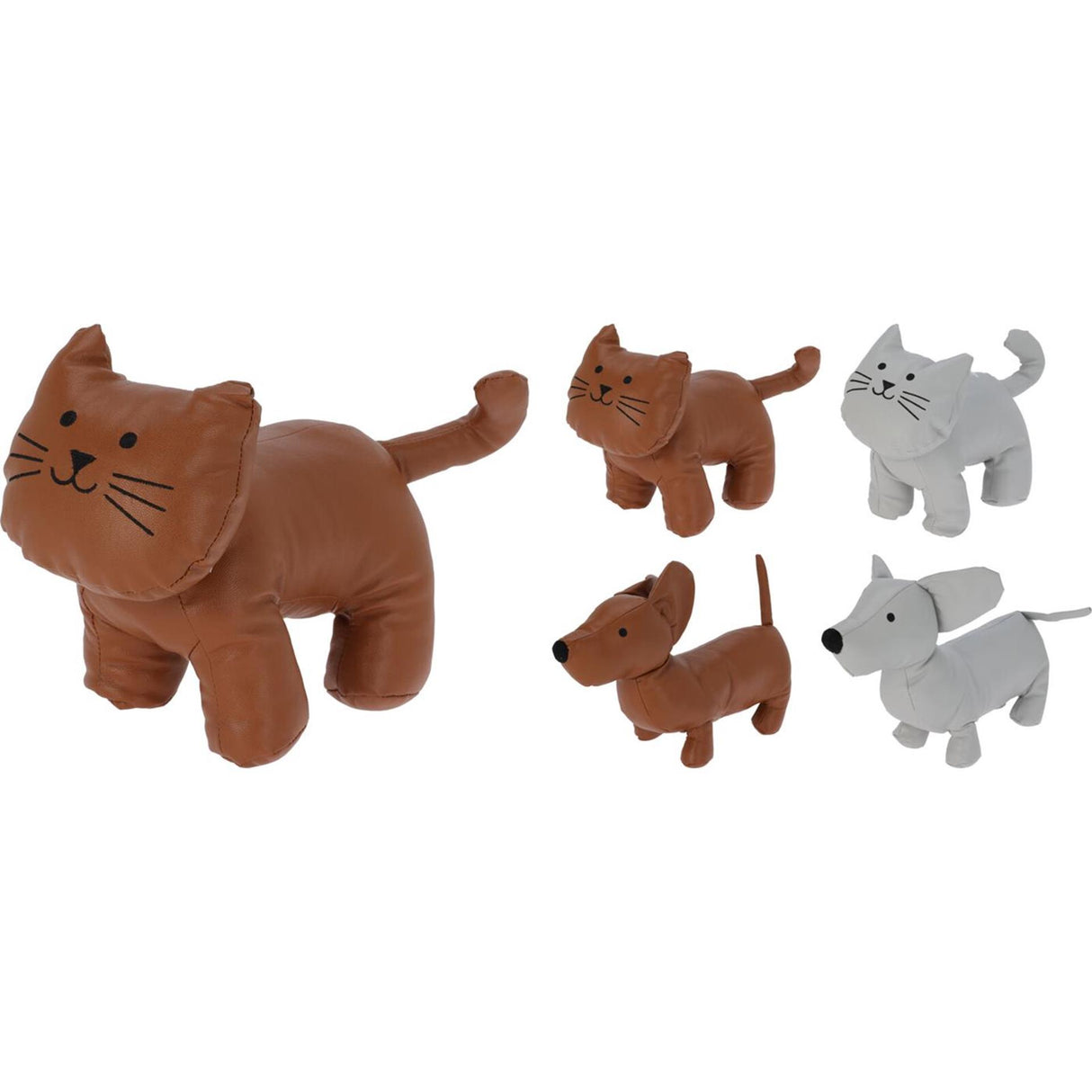 Home styling deurstopper deurstopper kat of hond