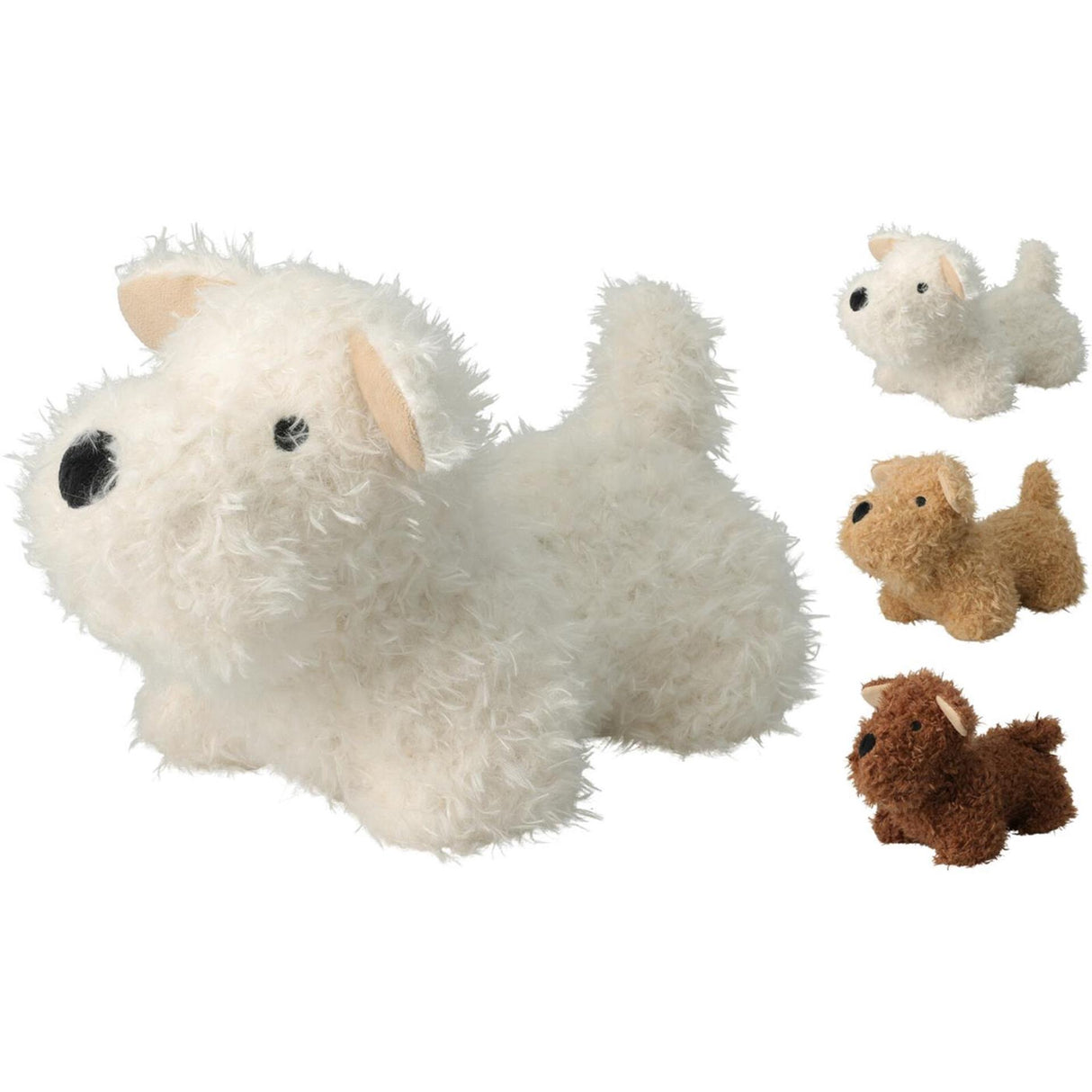 Home styling dørstopper hund 27cm 3 assorteret