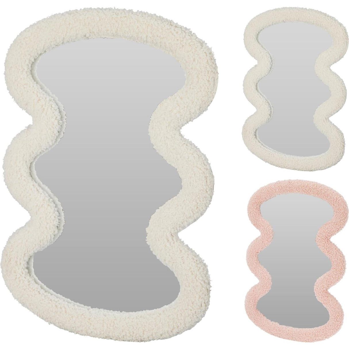 Home styling spiegel teddy 30x1,5x40cm spiegel teddy 30x1,5x40cm