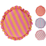 Home styling pude runde striber ø42cm