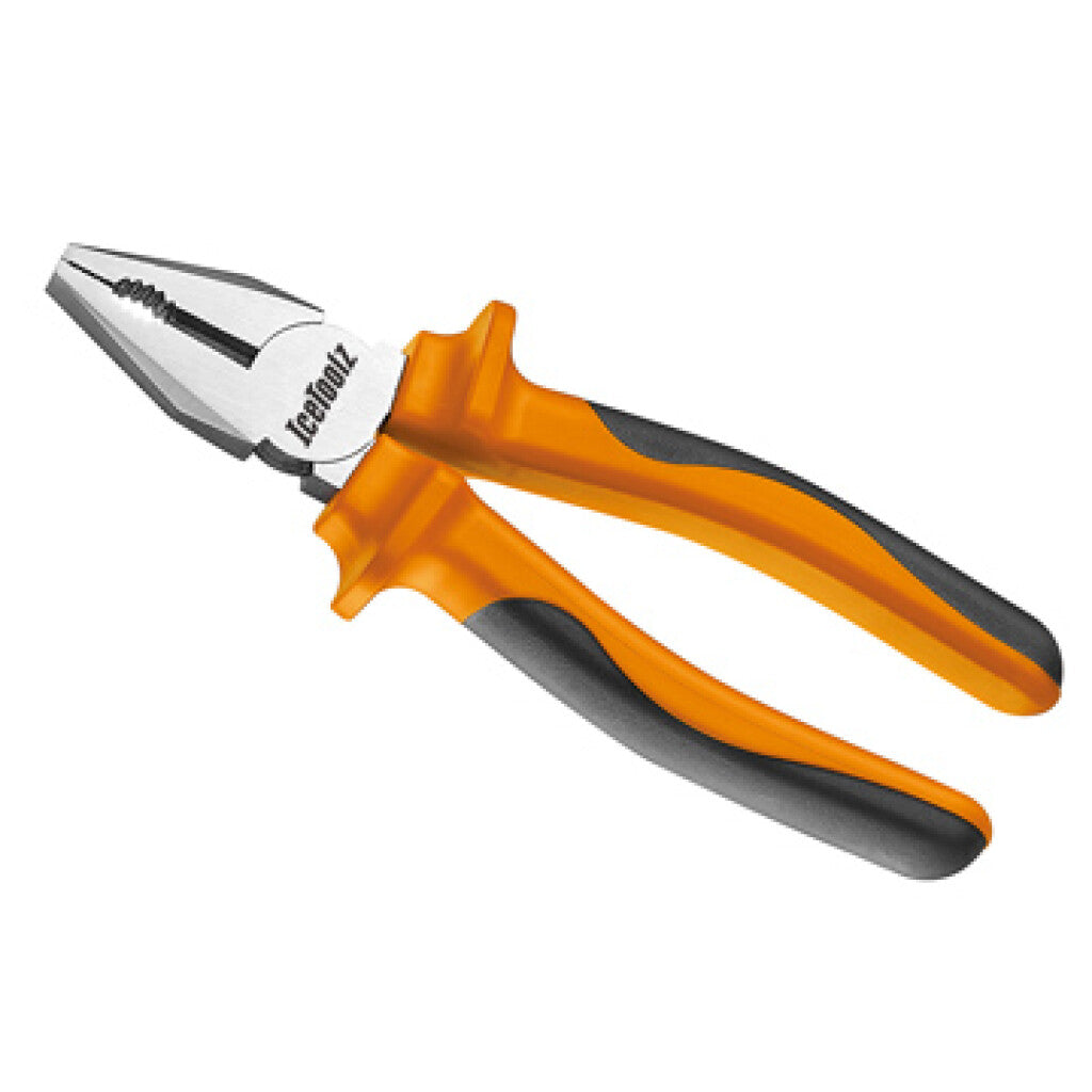 ICetoolz 28c2 CombinationAng Comfort Grip 18 cm Orange Orange