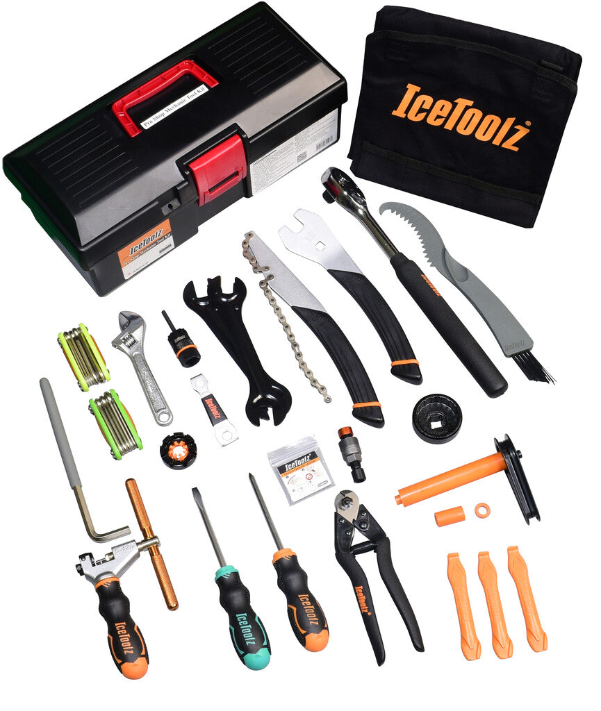 Icetoolz værktøjskasse pro shop, 23 dele 46 dele, 85a7