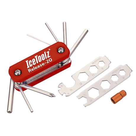 Icetoolz 24093b1p værktøjssæt 20-delt i indehaveren