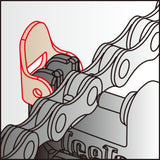 Chain Punch Icetoolz 62B7 Pro Shop til 1 2x3 16 kæder