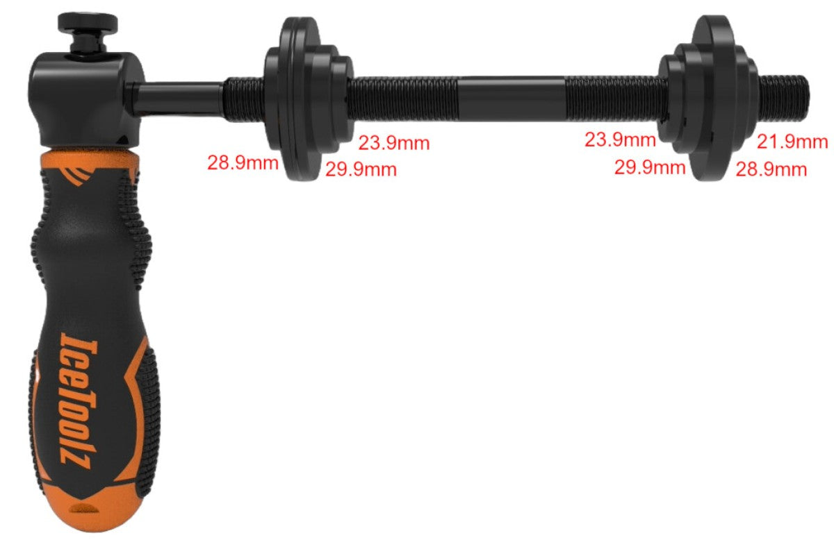 Icetoolz bundbeslagspresse, bb30-bb86-bb92-bb386, 11r4