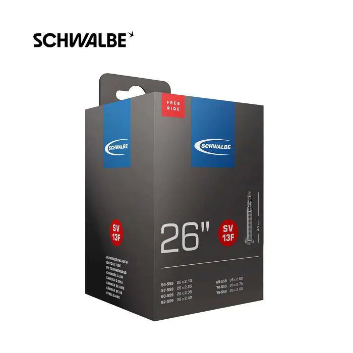 Schwalbe Inner Tube FV SV13F 26 ​​Wide 54 57 60 62 65 70 75-559