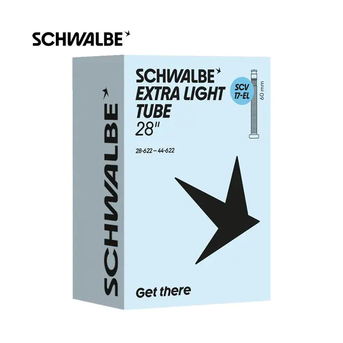 Schwalbe inderrør scv17-el 28 44-622 60mm sort