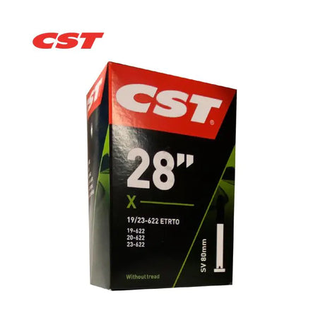 CST Inner Tube 28 19 23-622 FV 80mm Valiel uden ledning