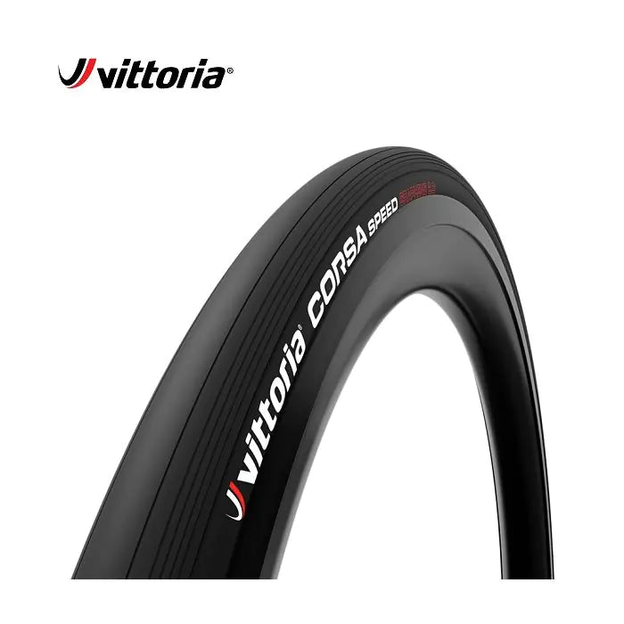 Vittoria 23-622 corsa speed tlr med grafen g+ sort grå fold
