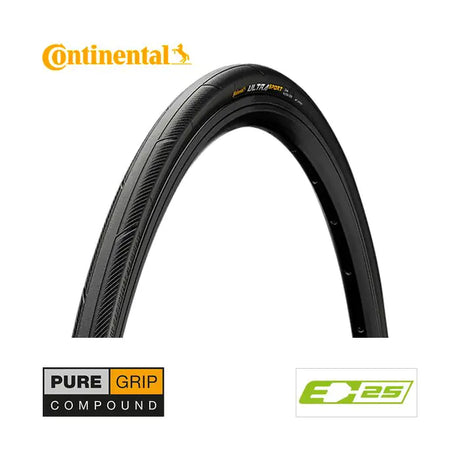 Continental tråddæk ultra sport III 28-622 sort