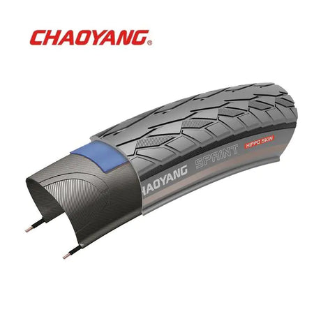 Chaoyang 28x1 5 8x1 3 8 (37-622) sprint grå refleksgevind med 1,5 mm kevlar-flok anti-punktur w211189