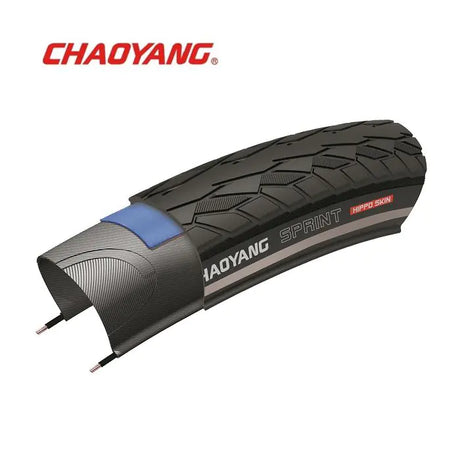 Chaoyang 28x1 5 8x1 3 8 (37-622) sprint sort reflekstråd med 1,5 mm kevlar-flok anti-punktur w211184