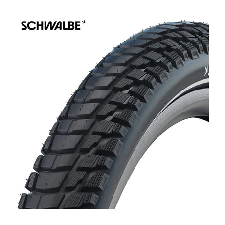 Schwalbe tråddæk marathon plus tour 37-622 +r sort
