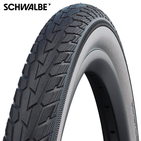 Road Broad Cruiser 28 x 1,40 (37-622) Sort hvid
