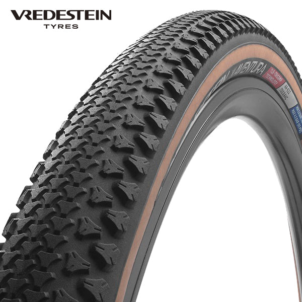 Vredestein - Aventura TLR 700x38c sort brun