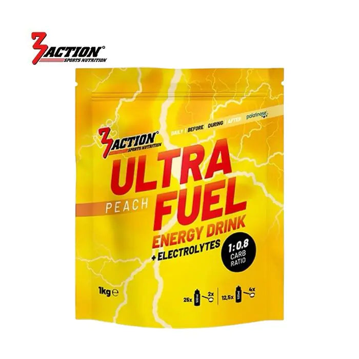 3action ultra fuel energidrik fersken 1 kg 1201001115