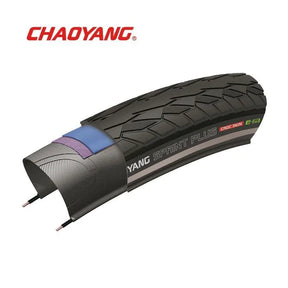 Chaoyang 28x1,50 (40-622) sprint plus sort reflekstråd crocskin (1,5 mm kevlar-floc+nylon breaker) w211199n