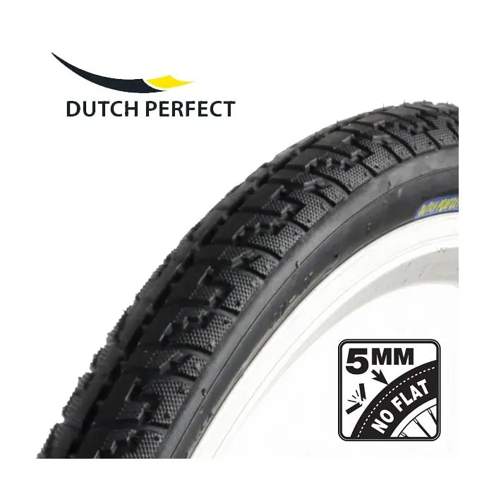 Dutch perfect 28x1 1 2 (40-635) ingen flad sort reflekstråd