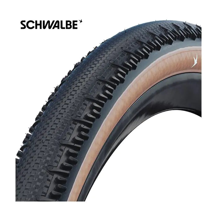 Schwalbe foldedæk g-one rs pro v-guard 28 x 1,50 40-622 mm - gennemsigtig sidevæg
