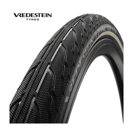 Vredestein Tire Dynamic Tour 28 X 1 1 2 Black Refl