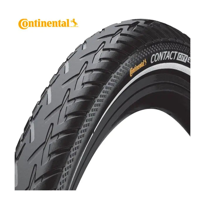 Continental 28x1,60 (42-622) kontakt city sort refleks ledning 0101353