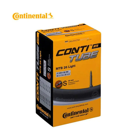 Continental inderrør mtb 26 light conti tube mtb 26 47 60-559 s42 lig