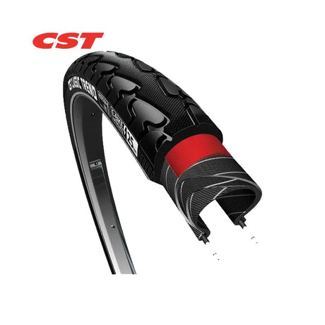 Cst dæk 28x1,75 47-622 reflektion klassisk trend sort