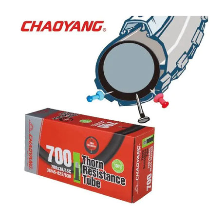 Chaoyang 28x1,50 1,75 (40 47-622) anti-punktur 3,7 mm (tornmodstand) av 40 mm y122602+3
