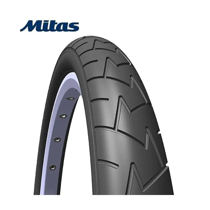 Mitas 12 1 2x1,75x2 1 4 (47-203) comfort v57 sort tråd 10967335