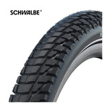 Schwalbe yderdæk marathon plus tour 28x1,75 47-622 addix grøn tråd b b refl