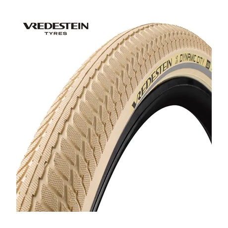 Vredestein dæk Dynamic City 28 x 1,75 creme refl