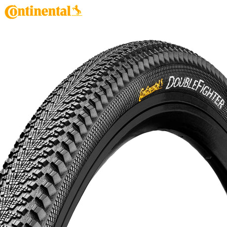 Continental dæk doublefighter iii 28 29 x 2,00 50-622 mm - sort med refleks