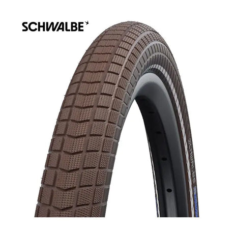 Vend ud: Schwalbe Big Ben (K-Guard) Farve: Brun med reflektionsstørrelse: 28x2,00 ETRO 50-622