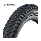 Schwalbe yderdæk marathon plus 26 x 2,10 54-559 - sort med refleks