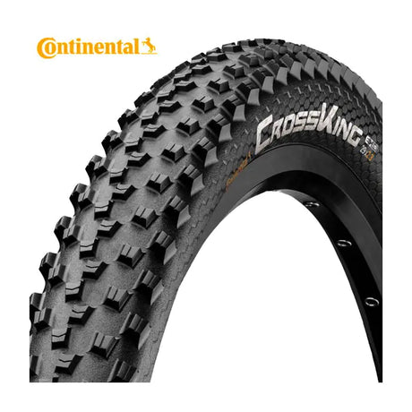 Continental Cross King MTB Exterior Dæk - Wire, Black, 26x2.20, 55-559