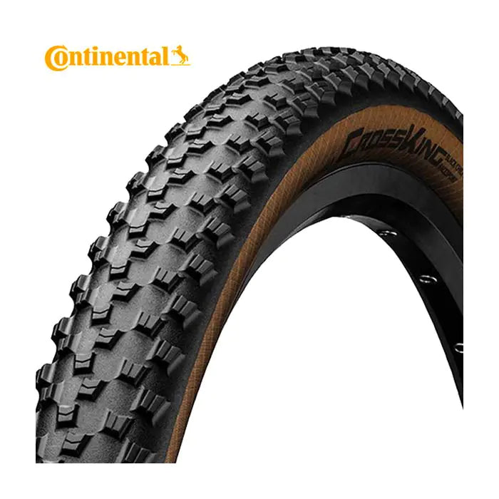 Continental 27,5x2,20 (55-584) race king racing sport bernstein sort-brun folde 0101691