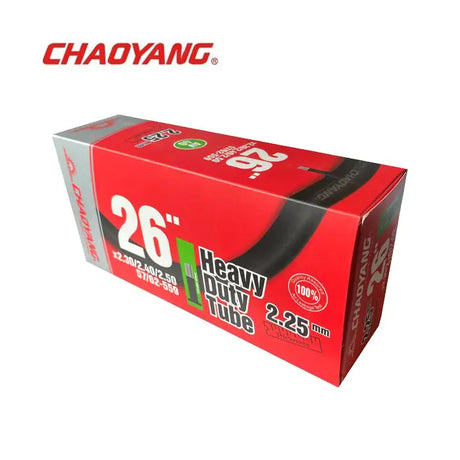 Chaoyang 26x2,30 2,50 (55 62-559) kraftigt indvendigt rør 2,25 mm til 40 mm til ladcykler y080702+2
