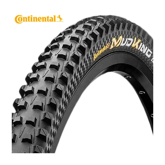 Continental Mud King Apex - MTB ATB Clincher Dæk - 27,5x2,30 - Sort