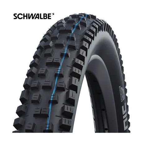 Foldningsbånd Schwalbe Nic Nic Super Ground 27,5 x 2,25 57-584 mm - Sort
