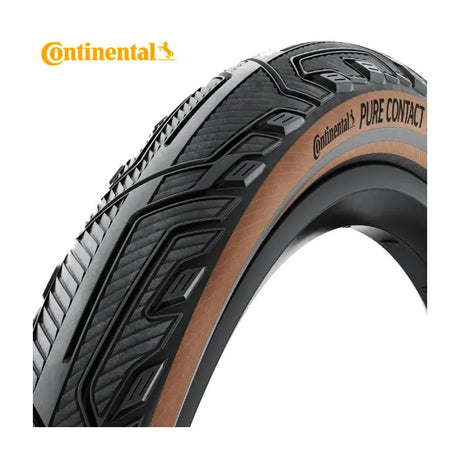 Continental foldedæk ren kontakt 60-584 sort brun