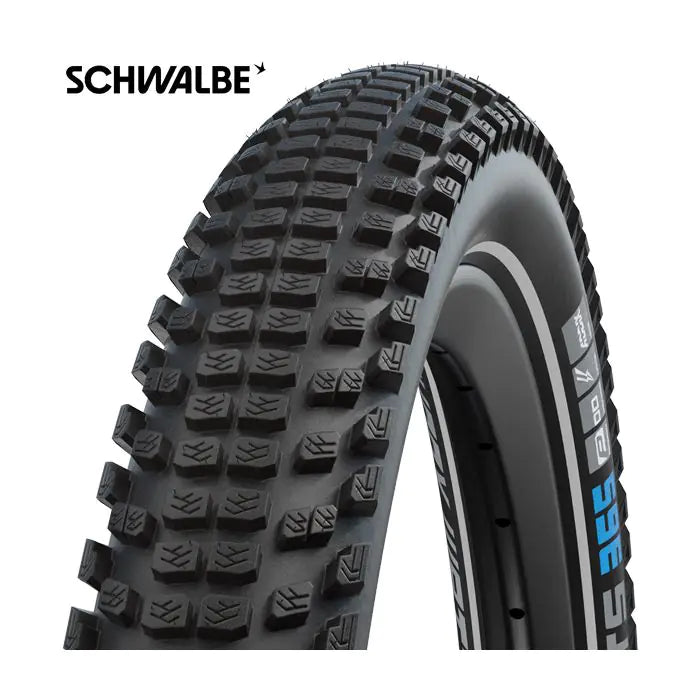 Schwalbe 27,5x2,35 (60-584) johnny watts 365 performance dd raceguard sort refleksfold 11654389