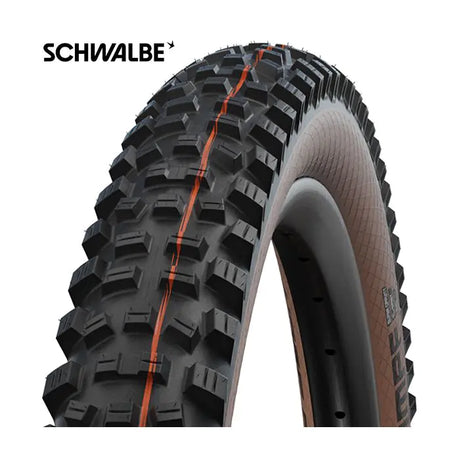 Foldningsbånd Schwalbe Hans Dampf Super Trail 29 x 2,35 60-622 mm - Bronze Sidewall