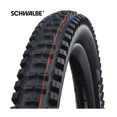 Schwalbe foldedæk big betty super trail 26 x 2,40 62-559 mm - sort