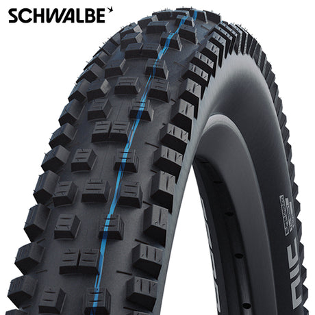 Foldningsbånd Schwalbe Nobby Nic Super Ground 26 X 2,40 62-559 mm - Sort